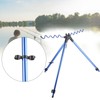 Aluminium Alloy Dazzling Portable Sea Pole Bracket Tripod Telescopic Fishing