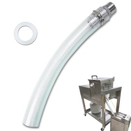 Fryer Drain Hose for Bayou Classic 700-602, Deep Commercial Fryer Drain Hose Fit for Bayou Classic 700-701, 700-725, 700-709, 700-704