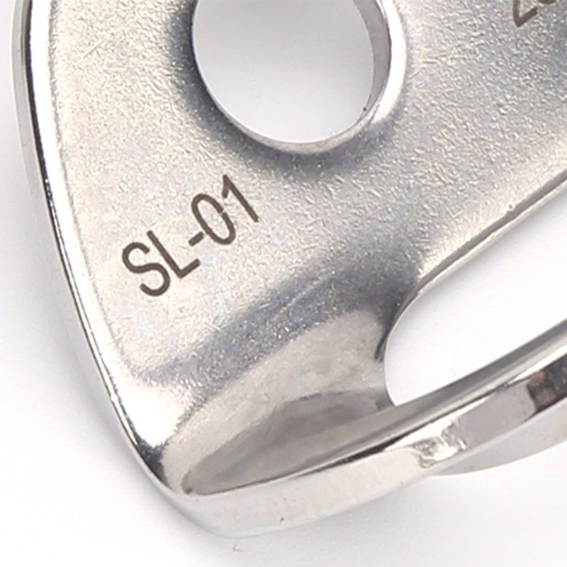 2Pcs Climbing Hangers Stainless Steel Durable Sturdy Smooth Convenient Rock