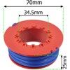 SPARES2GO 7m Line & Spool for Flymo ET21 Mini Trim