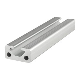 8020, 25-2514, 25 Series 25mm x 12.5mm T-Slotted Aluminum Extrusion Extruded DIY One Mono Channel Linear Slot Bar Rail 80/20 (Clear Anodize, 915mm Long)