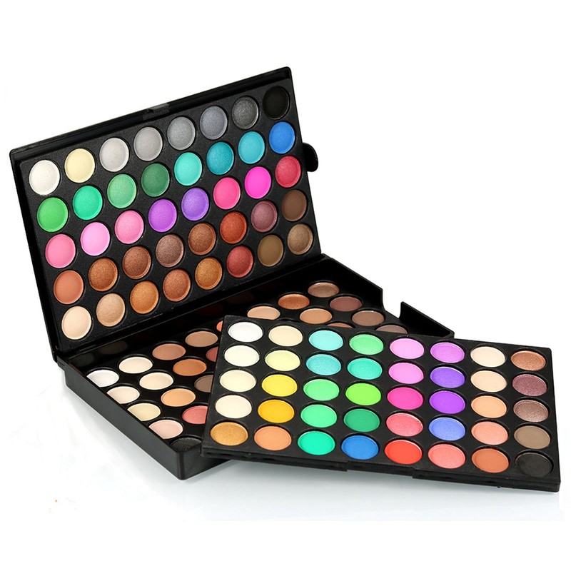 120 Colors Eyeshadow Palette Long Lasting Glitter Matte Eye Shadow