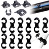 VANSIHO Bike Brake Cable Guide Kit: Precision 4 Sets Alloy