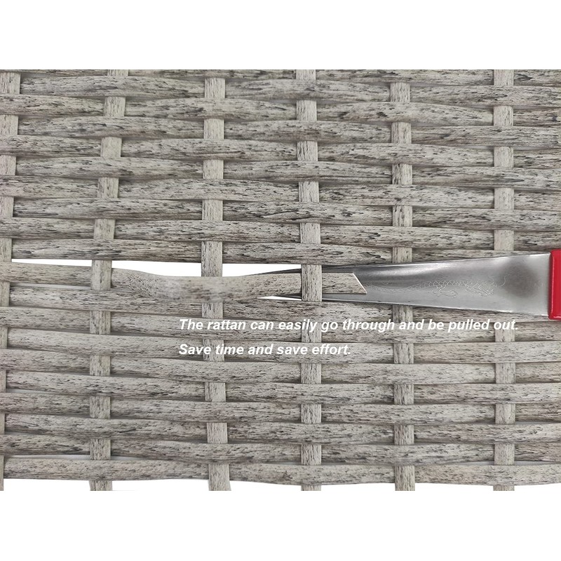 Feyart 8.5mm 55m PE Rattan Furniture Pry Tool Plastic Mesh