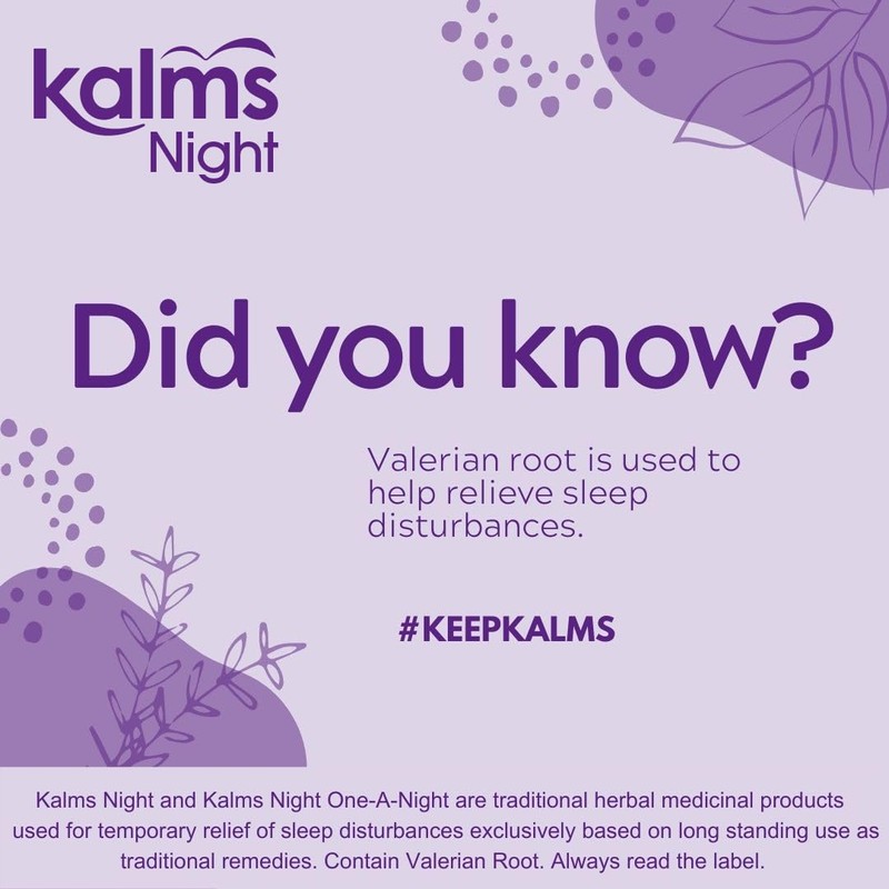 Kalms Night One-a-Night 14 Tablets - Traditional Herbal Medicinal Product