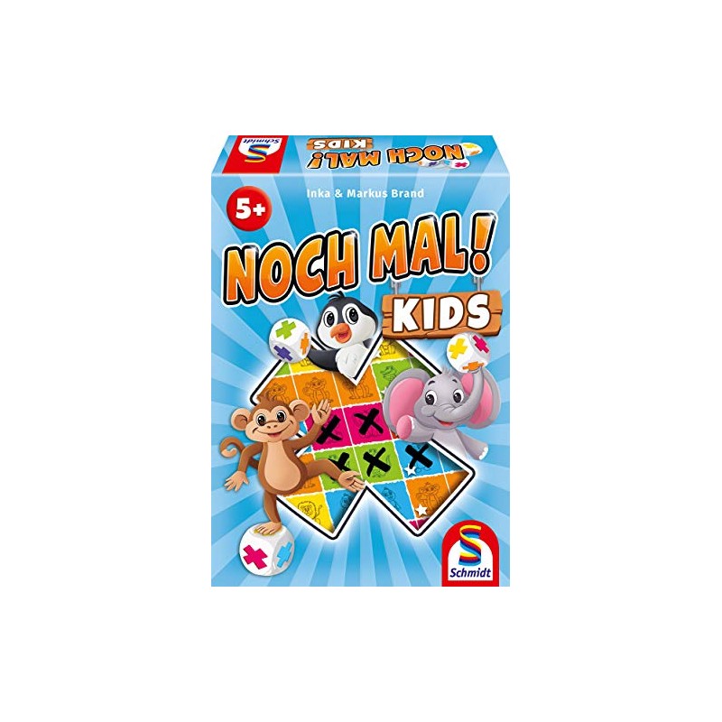 Schmidt Spiele 40610 Noch mal Kids, Children's Game, Dice Game