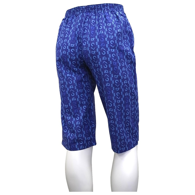 CELESTIAL Suteteko 3/4 Length Print with Calm Patterns, blue