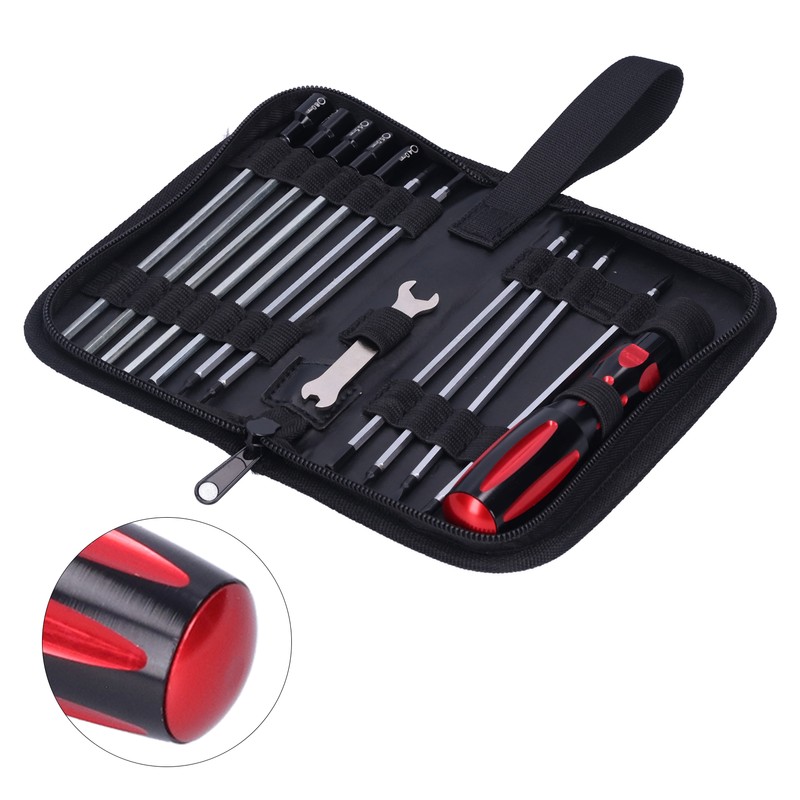 RC Tool Bag Screw Driver Wrench Tool Set for Traxxas