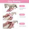 Dog Harness for Small Dogs and Leash Set, Honeycomb Grid,
