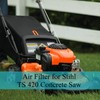 TS420 Air Filter for Stihl TS 420 Concrete Saw Air