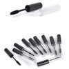3Pcs Black 10ml Empty Mascara Tube and Wand Glass, Mascara