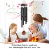 Wind Chimes,Memorial Wind Chimes,Deep Tone Soothing Melodic Memorial Wind Chimes,Sympathy