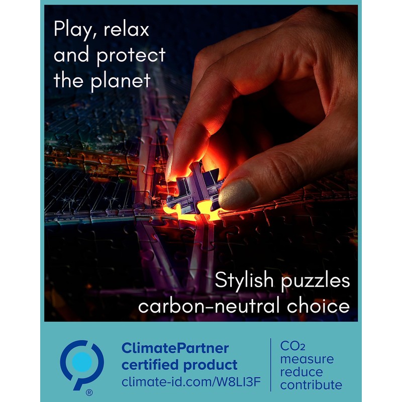 1000ピース ジグソーパズル 大人と家族用 - 20x30インチ HD品質 都市景観写真パズル 頑丈な2mmパズルピース 各ピースユニーク I