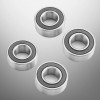 CB 4x 25mm Wheel Bearings Kit for 00-07 Harley Road