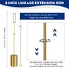 Tub Drain Linkage Assembly with Trip Lever and Strainer Done