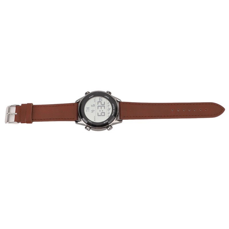 Men Digital Watch Dual Time Stopwatch Calendar Alarm Clock Waterproof