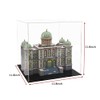 Self-Assembly Acrylic Display Case,Deluxe Dustproof Showcase,Cube Countertop Box for Pop