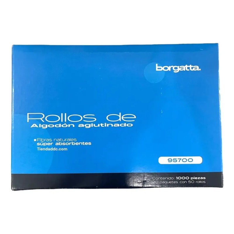 Rollos De Algodón #2 (1000 Unidades) Borgatta