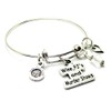 ChubbyChicoCharms Wine Pjs and true crime shows documentaries Expandable Bangle