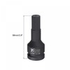 sourcing map 19mm Impact Hex Bit Socket, 3/4" Drive 98mm