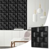 NOVECRAFTO Lattice Effect 3D Wall Panels - 6 Sheets Covering