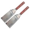 Sunrise Kitchen Supply Stainless Steel Turner Spatula (6"x3" Pack of