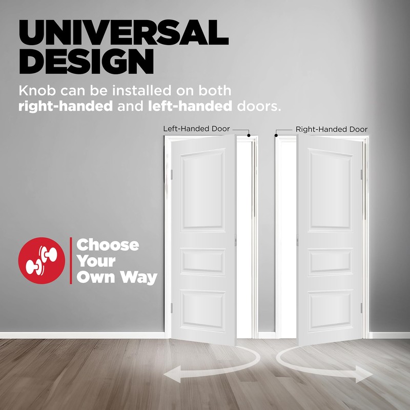 Kwikset 93001-869 Tylo Bed & Bath Knob in Antique Brass,