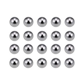 sourcing map 10mm Carbon Steel Bearing Balls Precision Balls 50pcs