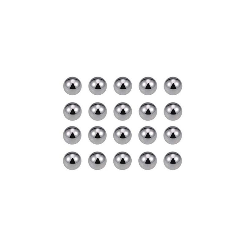 sourcing map 10mm Carbon Steel Bearing Balls Precision Balls 50pcs