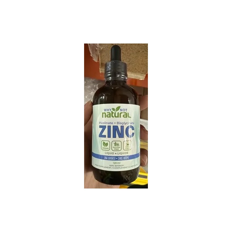 Why Not Natural Zinc Líquido Quelado 338 Mg Gota