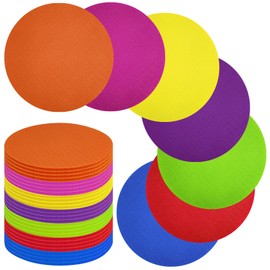 28 Pcs Carpet Spot Markers,4" Rug Circles Marker Dots for Classroom Carpet Floor,Teacher Supplies Elementary School Kindergarten Daycare Classroom Decoration (28)