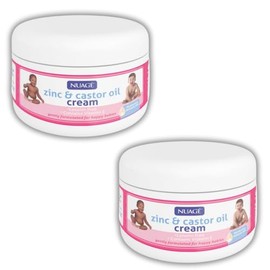 SOTL® X2 Zinc & Castor Oil Cream Gentle Skin Protection For Babies & Adults Soothes Nappy Rash, Dry Skin & Irritations Natural Moisturising Barrier Cream 200ml