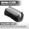 Pack of 2 Replacement Shaving Heads Compatible with Braun Series
