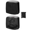 QWORK Dustproof Miter Saw Cover, 2 Pack Waterproof Covers, 210D