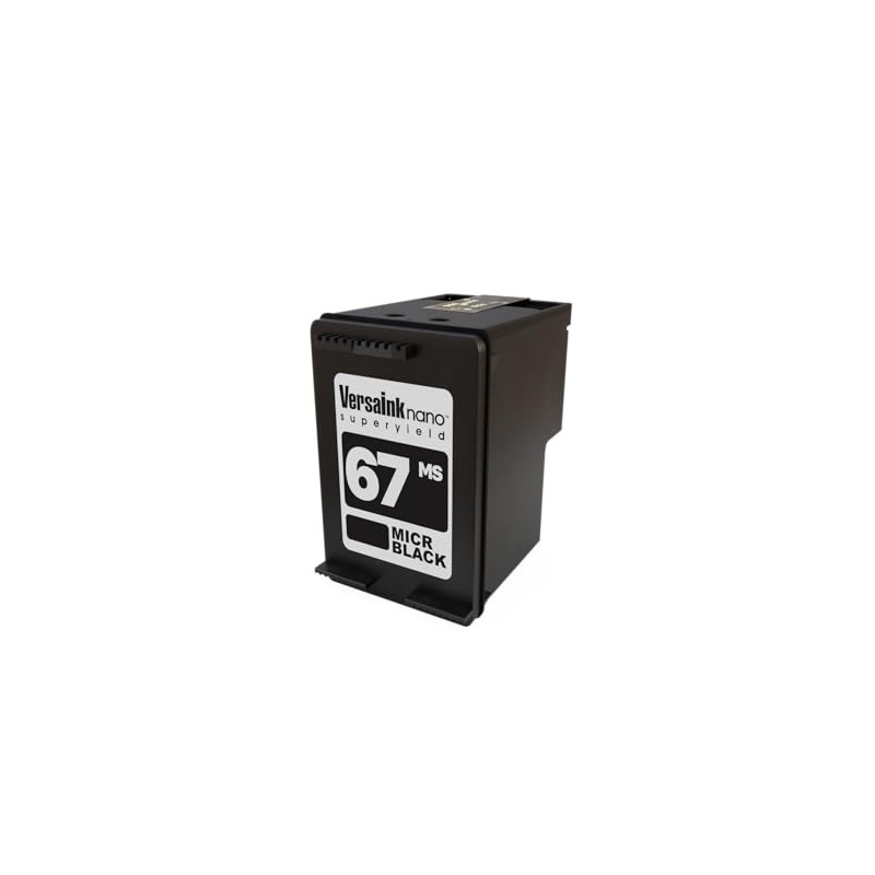 VersaInk-Nano HP 67 MS MICR Black Ink Cartridge for Check