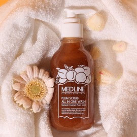 [Non-irritating] Non-irritating dead skin scrub & wash (face, body) - Plum scrub all-in-one wash / [무자극] 자극없는 각질 스크럽&워시(페이스,바디) - 매실 스크럽 올인원 워시
