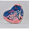 Sorority Shop Delta Zeta Heart Shaped Makeup Bag