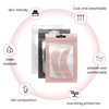 Libeauty 3 Pairs Reusable Eyelash Extension Eyepad Eyelash Lift/Tint Under