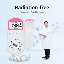 Gel for Doppler Fetal Monitor, Fetal Doppler for Pregnancy Accessories, Easy to Use at Home, UK-BAB01