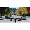 Hafny NEW Handlebar Bike Mirror, HD,Blast-resistant, E-bike Mirror, Glass Lens,
