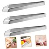 Ciieeo 1set Stainless Tweezers for Fish Bone Removal Hair Pulling