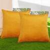 Seechoo Velvet Cushion Covers, Set of 2, 45cm x 45cm,