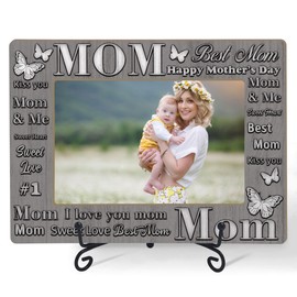 HONPHAX Mom Picture Frame, Mothers Day Gifts Birthday Gifts for Women Mom Photo Frame 4 x 6 Photo/FrameS02