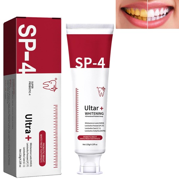 KOAHDE SP-4 Teeth Whitening Probiotic Toothpaste, SP4 Fresh Breath Toothpaste,