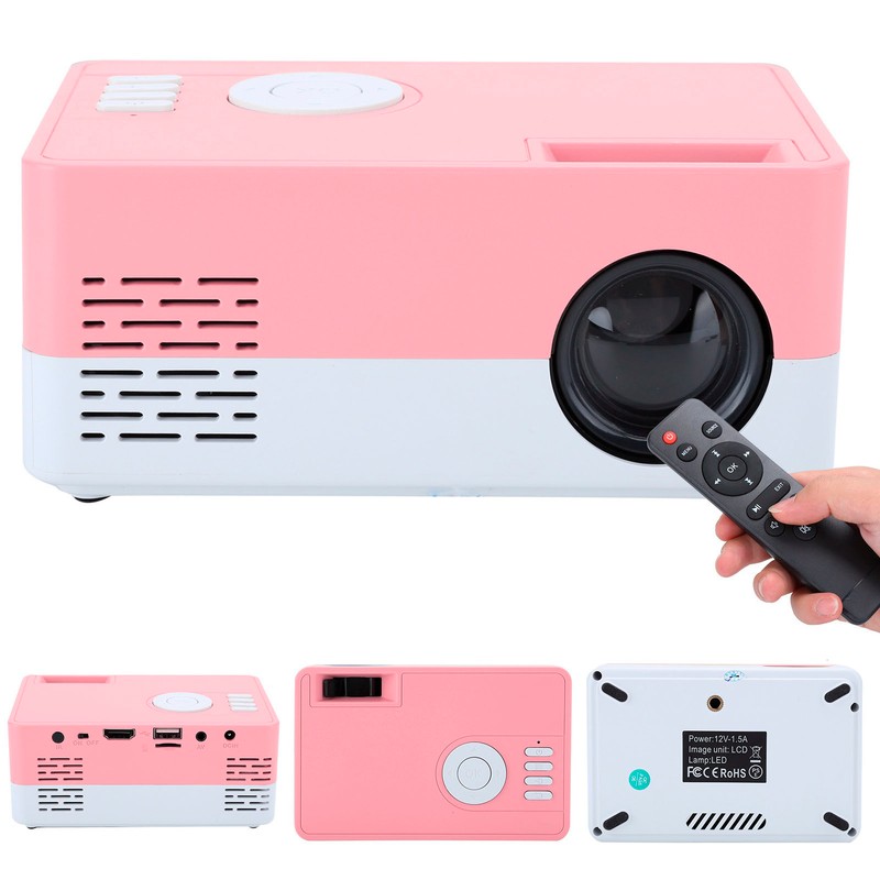 Mini Portable Projector LED Home Theater Video Media Player Projector