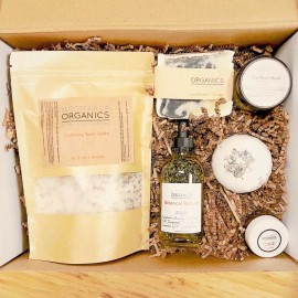 Butter Me Up Organics Organic Pamper Relaxation Kit / Spa Box / Bridesmaid's Gift