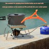 1 PCS orange gas tank stove stand tripod，Foldable gas tank