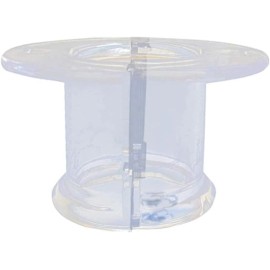 POPETPOP Durable Bird Recovery Collar For Parrots Adjustable Anti Bite Protection Cone