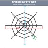 Tongmo Climbing Cargo Net, 5×5ft Spider Climbing Net for Kids,