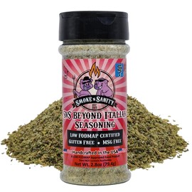 Smoke n Sanity SnS Beyond Italian Seasoning | Monash Certified Low FODMAP | Gluten Free | Certified Kosher | Dairy Free (2.8 oz Shaker)